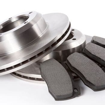 New brake pads and rotors