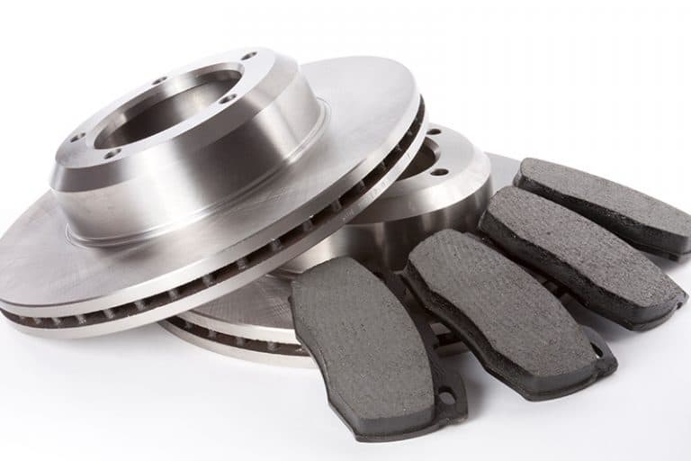 New brake pads and rotors