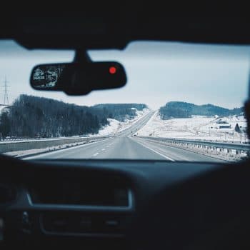 winter driving in colorado