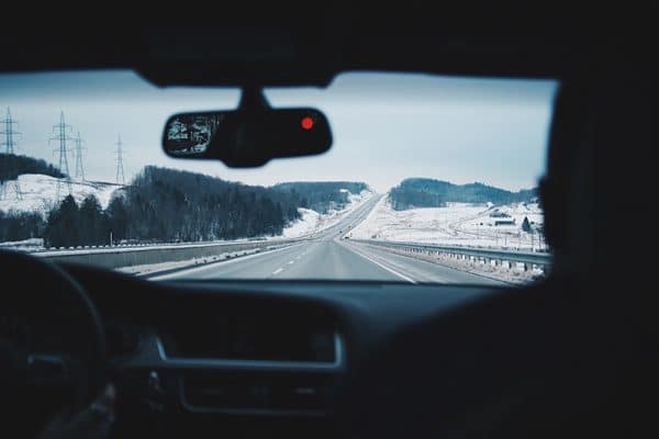 winter driving in colorado